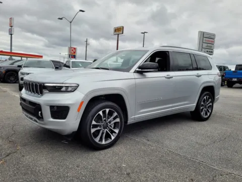 Silver 2025 Jeep Grand Cherokee L Overland for sale in Perry, GA