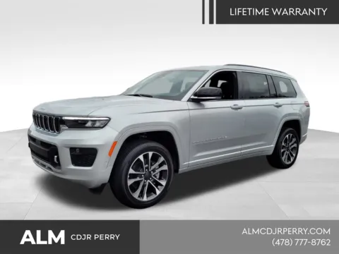 Silver 2025 Jeep Grand Cherokee L Overland for sale in Perry, GA