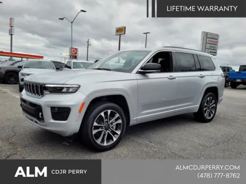 Silver 2025 Jeep Grand Cherokee L Overland for sale in Perry, GA