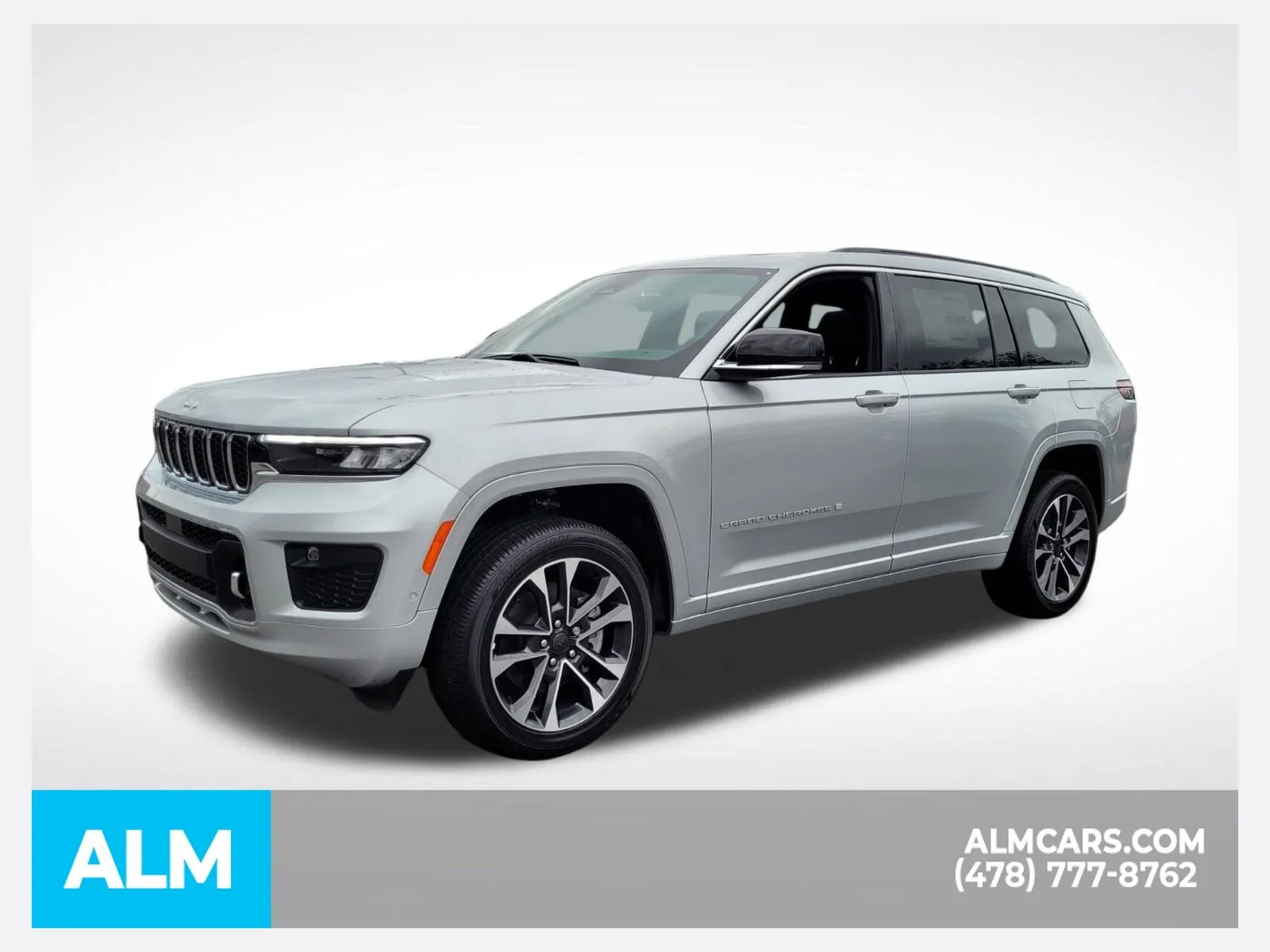 Silver 2025 Jeep Grand Cherokee L Overland for sale in Perry, GA