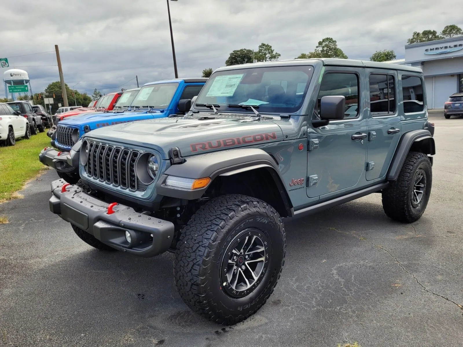 Blue 2026 Jeep Wrangler Sahara for sale in Perry, GA