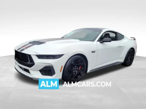 White 2024 Ford Mustang GT Premium for sale in Perry, GA