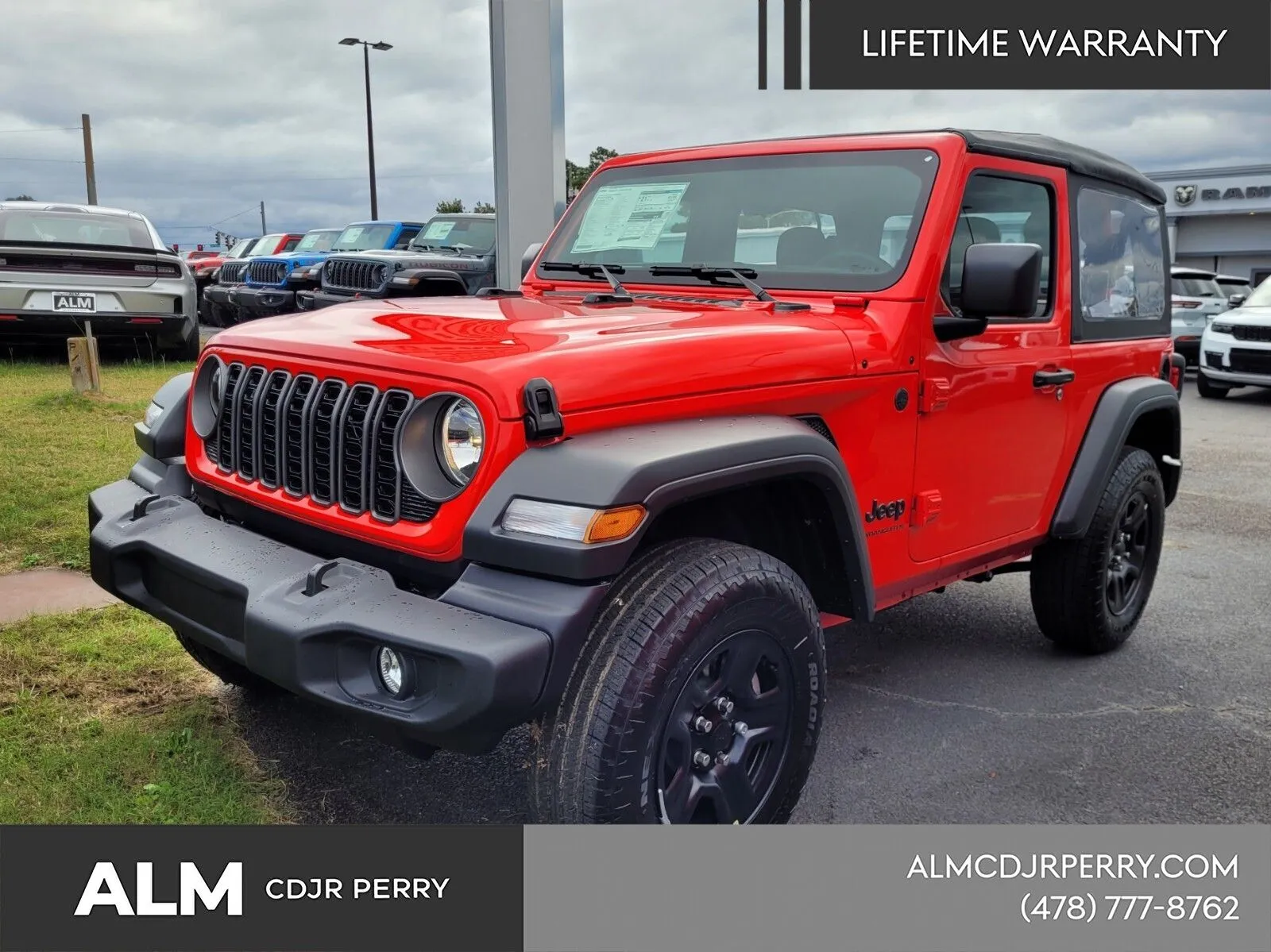 Red 2026 Jeep Wrangler Sport for sale in Perry, GA