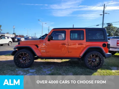 Another view of 2018 Jeep Wrangler Unlimited Sahara for sale in Perry, GA at ALM CDJR Perry