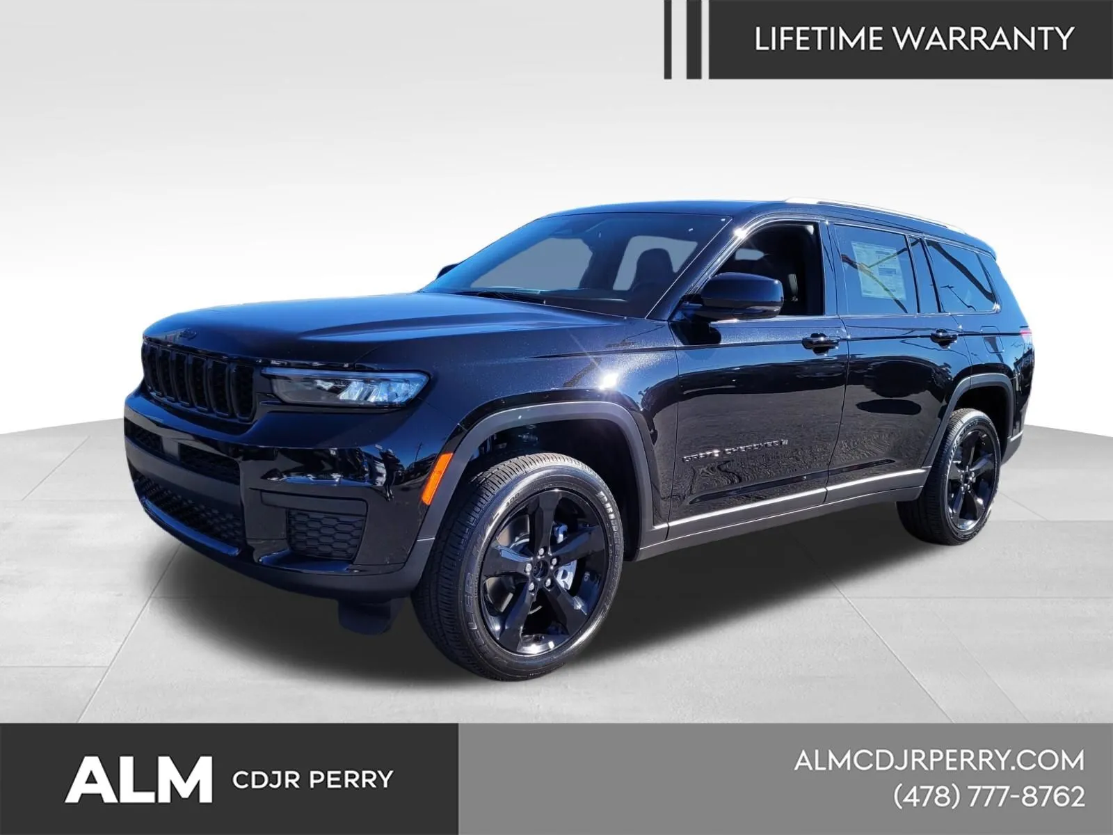 Black 2025 Jeep Grand Cherokee L Altitude X for sale in Perry, GA
