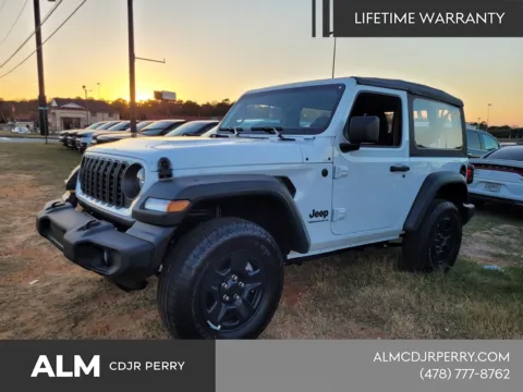 White 2026 Jeep Wrangler Sport for sale in Perry, GA