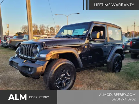 Black 2026 Jeep Wrangler Sport for sale in Perry, GA
