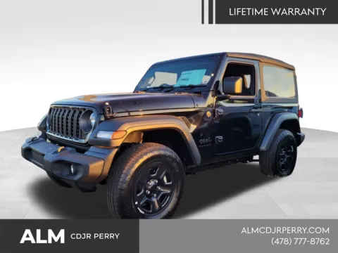 Black 2026 Jeep Wrangler Sport for sale in Perry, GA