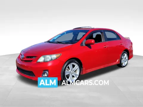 Red 2013 Toyota Corolla L for sale in Perry, GA
