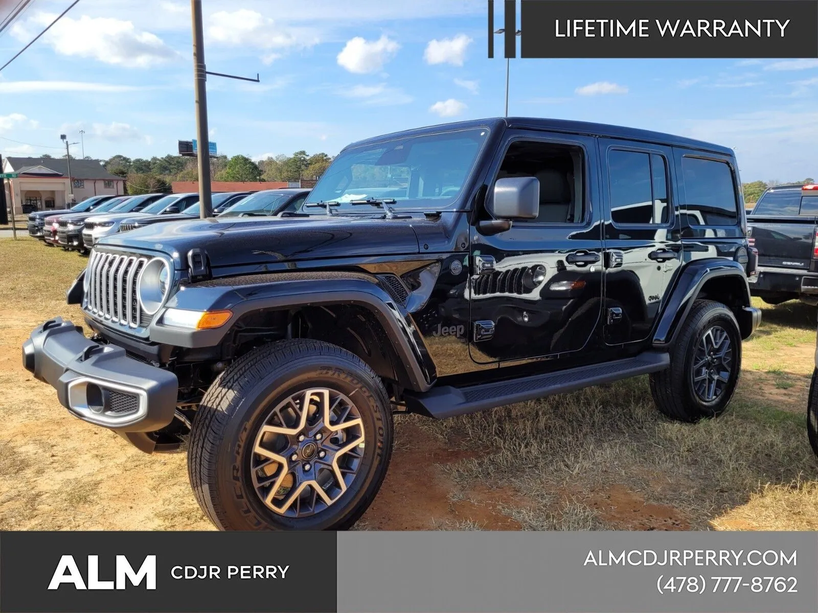 Black 2026 Jeep Wrangler Sahara for sale in Perry, GA