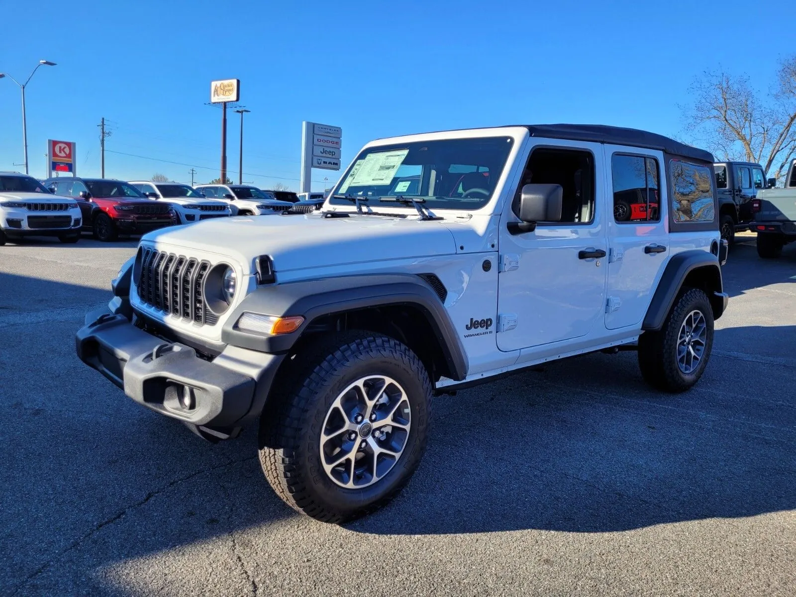 White 2026 Jeep Wrangler Sport S for sale in Perry, GA