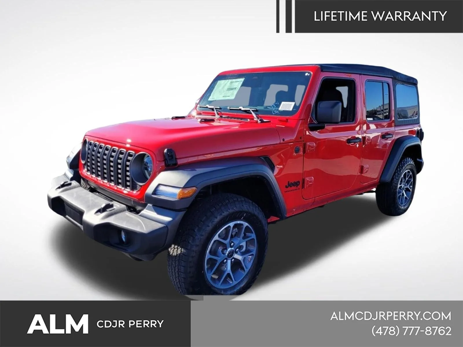 Red 2026 Jeep Wrangler Sport S for sale in Perry, GA