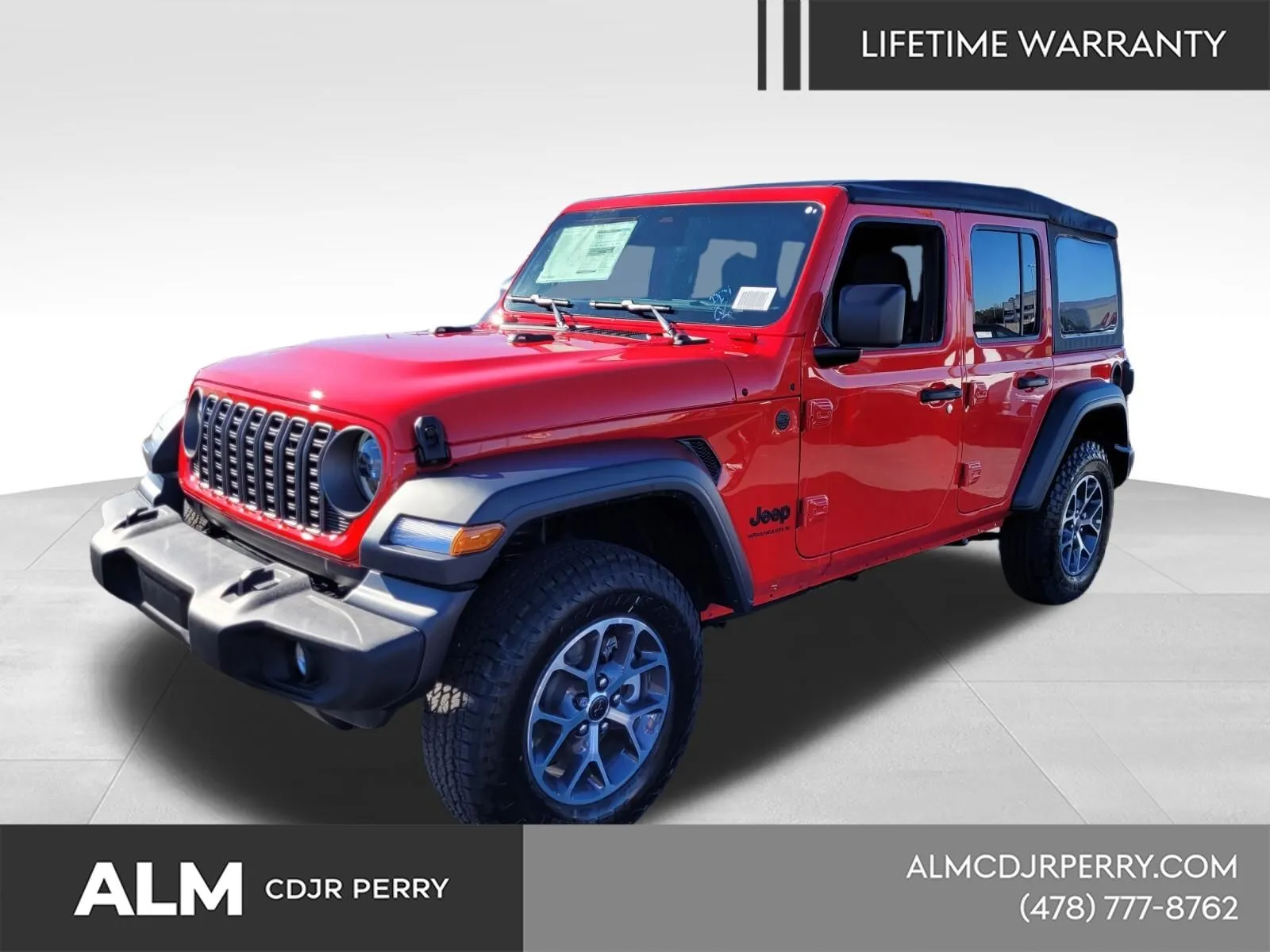 Red 2026 Jeep Wrangler Sport S for sale in Perry, GA