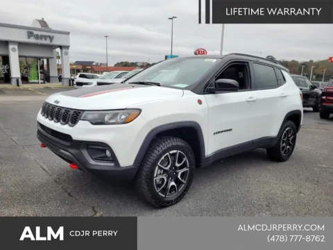 White 2026 Jeep Compass Trailhawk for sale in Perry, GA