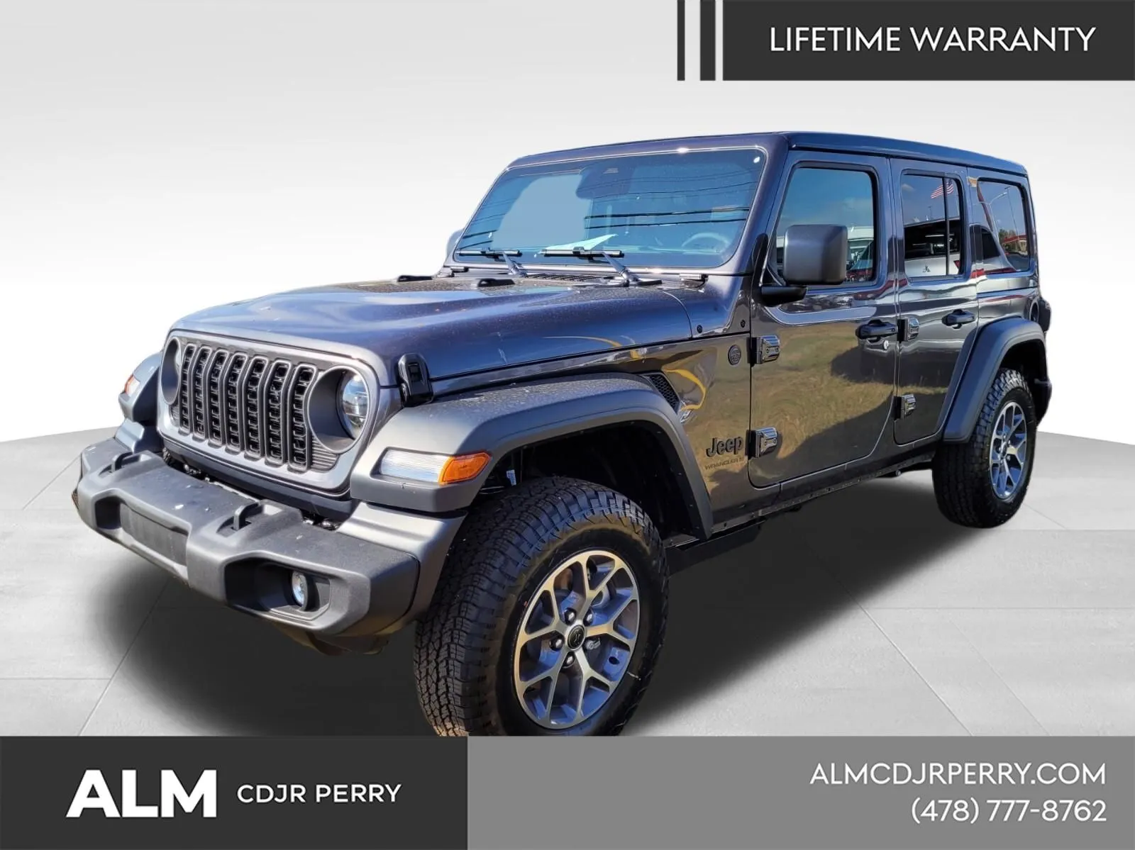 Gray 2026 Jeep Wrangler Sport S for sale in Perry, GA