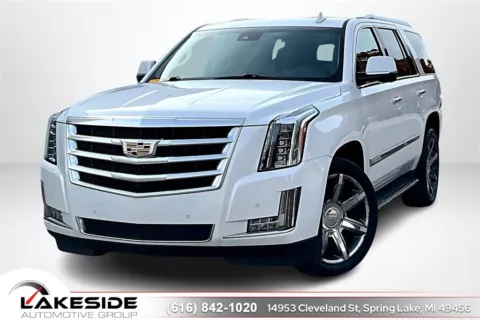 White 2016 Cadillac Escalade Luxury for sale in Spring Lake, MI