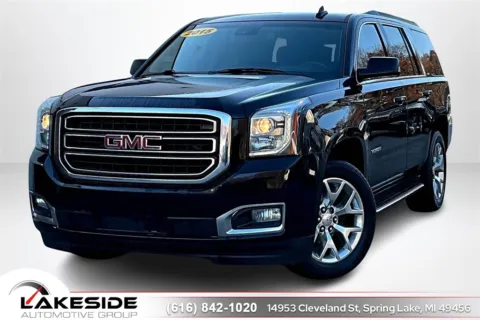 Black 2015 GMC Yukon SLT for sale in Spring Lake, MI