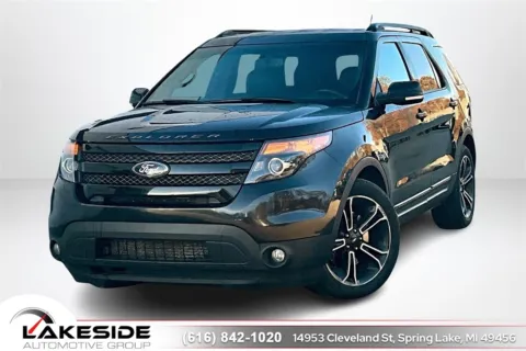 Black 2015 Ford Explorer Sport for sale in Spring Lake, MI