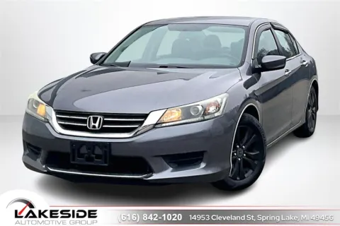 Gray 2014 Honda Accord LX for sale in Spring Lake, MI