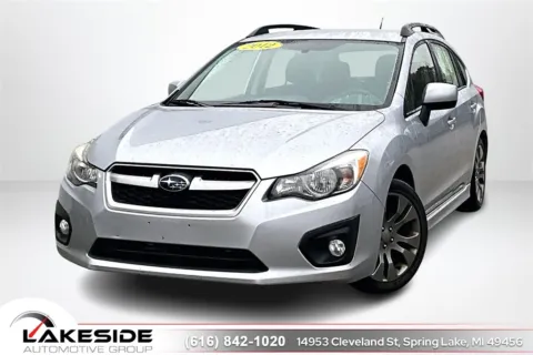 Silver 2012 Subaru Impreza 2.0i Sport Premium for sale in Spring Lake, MI