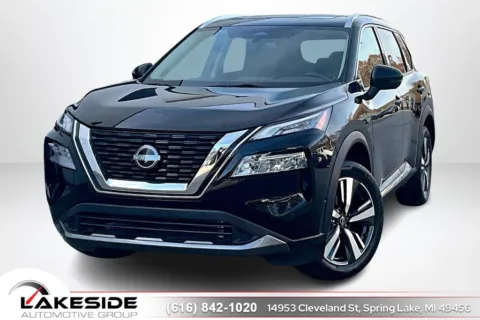 Black 2023 Nissan Rogue SL for sale in Spring Lake, MI