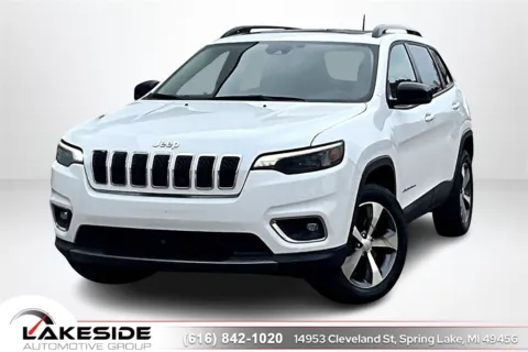 White 2022 Jeep Cherokee Limited for sale in Spring Lake, MI