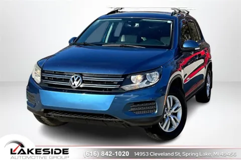 Blue 2017 Volkswagen Tiguan 2.0T S for sale in Spring Lake, MI