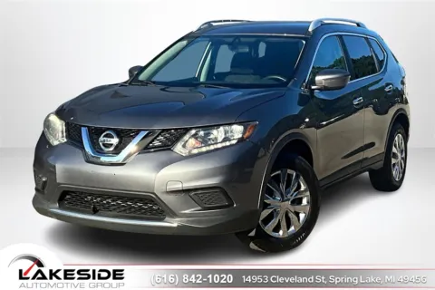 Gray 2016 Nissan Rogue S for sale in Spring Lake, MI