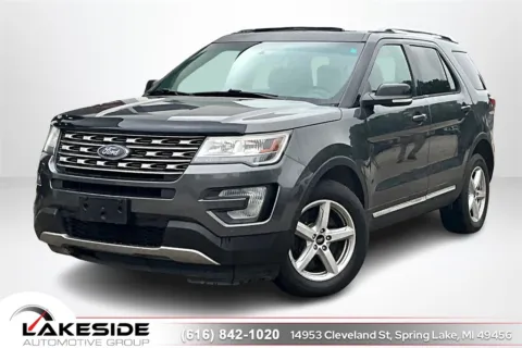 Gray 2016 Ford Explorer XLT for sale in Spring Lake, MI