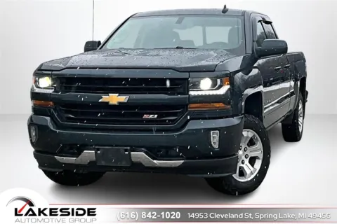 Gray 2017 Chevrolet Silverado 1500 LT for sale in Spring Lake, MI