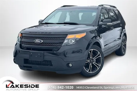 Black 2015 Ford Explorer Sport for sale in Spring Lake, MI