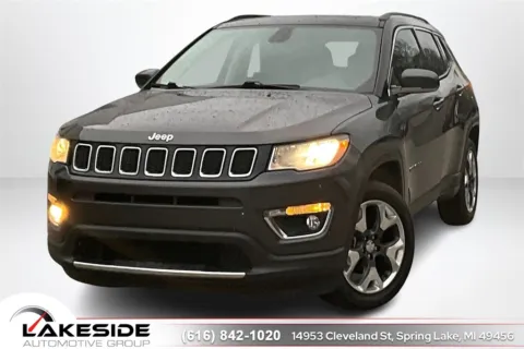 Gray 2019 Jeep Compass Limited for sale in Spring Lake, MI
