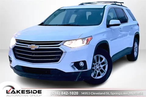White 2019 Chevrolet Traverse LT for sale in Spring Lake, MI