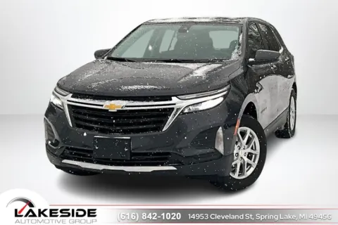 Gray 2022 Chevrolet Equinox LT for sale in Spring Lake, MI