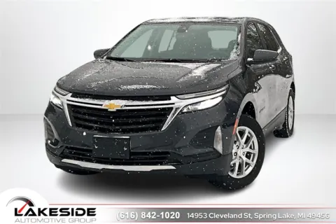 Gray 2022 Chevrolet Equinox LT for sale in Spring Lake, MI