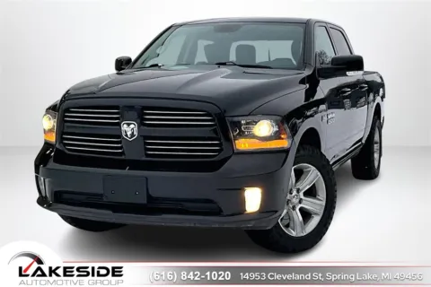 Black 2016 Ram 1500 Sport for sale in Spring Lake, MI