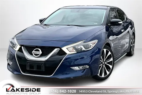 Blue 2016 Nissan Maxima for sale in Spring Lake, MI