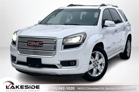 White 2016 GMC Acadia Denali for sale in Spring Lake, MI