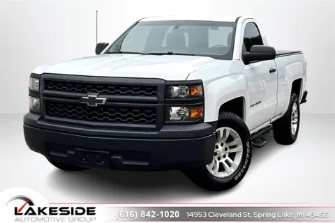 White 2015 Chevrolet Silverado 1500 WT for sale in Spring Lake, MI