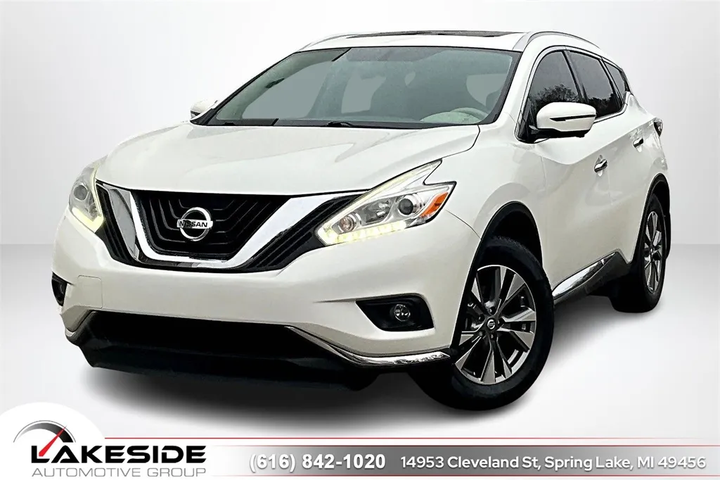 White 2017 Nissan Murano SL for sale in Spring Lake, MI