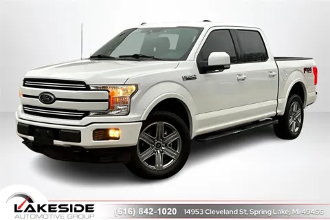 White 2019 Ford F-150 Lariat for sale in Spring Lake, MI