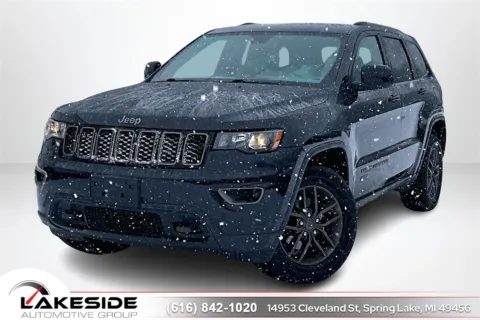 Black 2016 Jeep Grand Cherokee 75th Anniversary Edition for sale in Spring Lake, MI