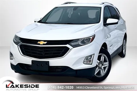 White 2019 Chevrolet Equinox LT for sale in Spring Lake, MI
