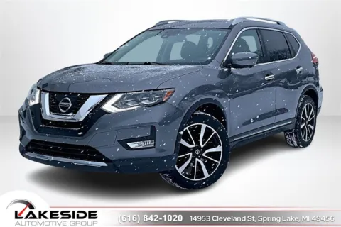 Gray 2017 Nissan Rogue for sale in Spring Lake, MI