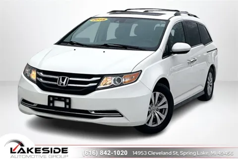 White 2015 Honda Odyssey EX-L for sale in Spring Lake, MI