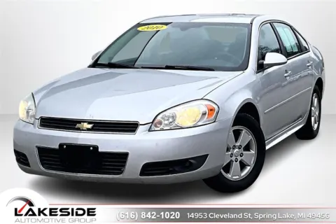 Silver 2010 Chevrolet Impala LT for sale in Spring Lake, MI
