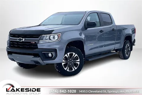 Gray 2022 Chevrolet Colorado Z71 for sale in Spring Lake, MI