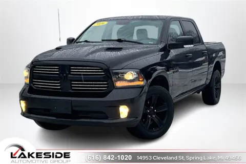 Black 2016 Ram 1500 Sport for sale in Spring Lake, MI