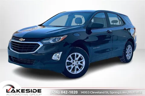 Black 2020 Chevrolet Equinox LS for sale in Spring Lake, MI