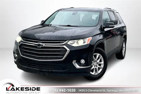 Black 2020 Chevrolet Traverse LT for sale in Spring Lake, MI